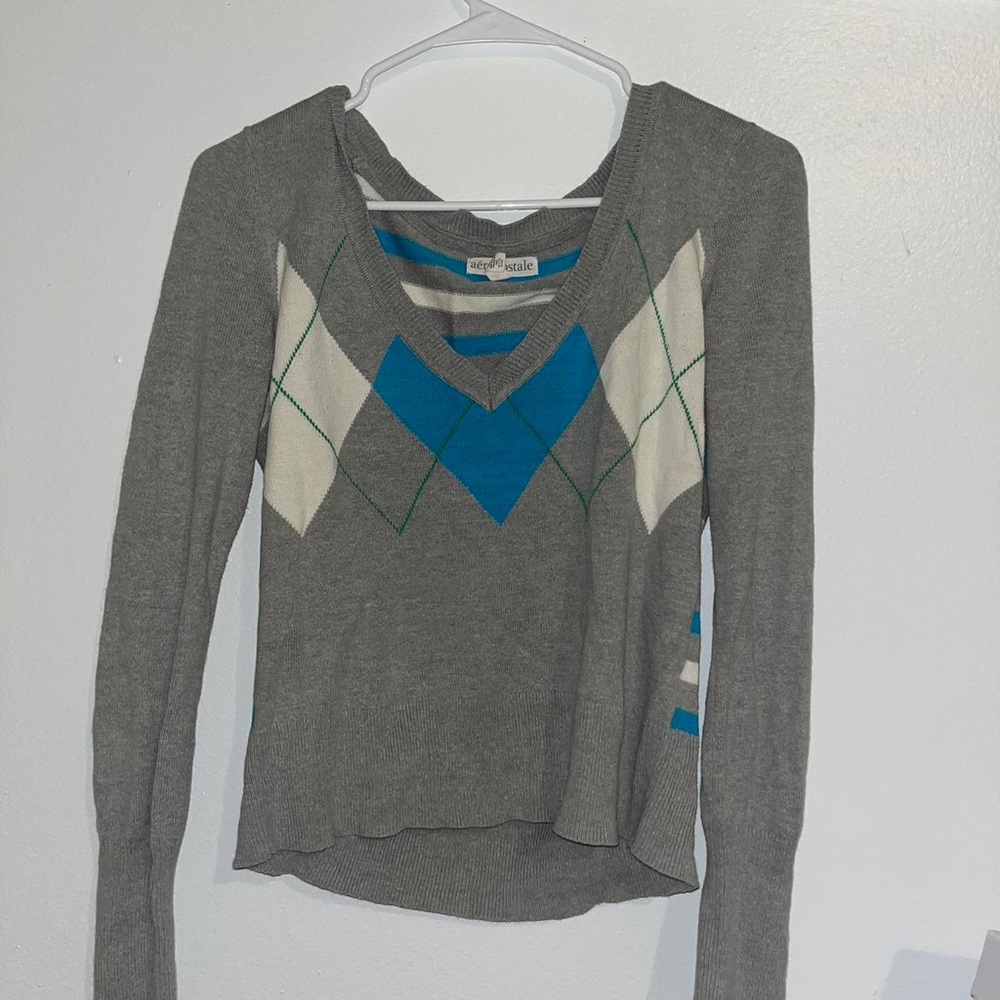 Vintage chevron Aéropostale sweater 💙